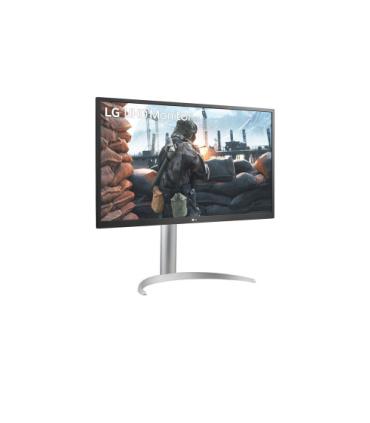 LG 27UP550P-W pantalla para PC 68,6 cm (27") 3840 x 2160 Pixeles 4K Ultra HD Plata, Blanco