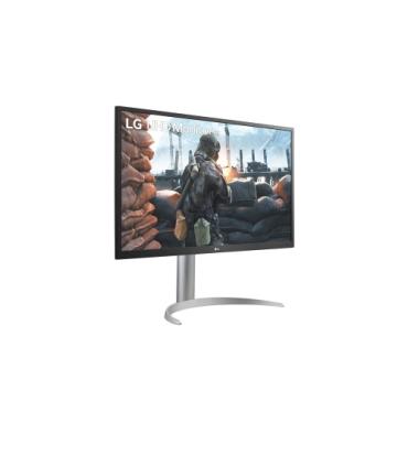 LG 27UP550P-W pantalla para PC 68,6 cm (27") 3840 x 2160 Pixeles 4K Ultra HD Plata, Blanco