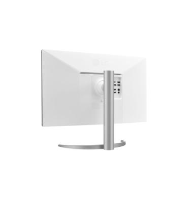 LG 27UP550P-W pantalla para PC 68,6 cm (27") 3840 x 2160 Pixeles 4K Ultra HD Plata, Blanco