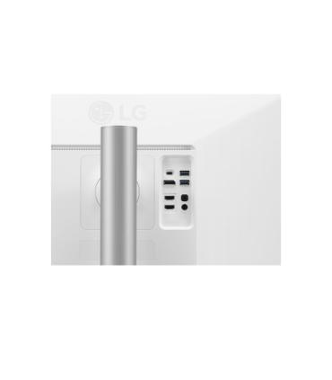 LG 27UP550P-W pantalla para PC 68,6 cm (27") 3840 x 2160 Pixeles 4K Ultra HD Plata, Blanco