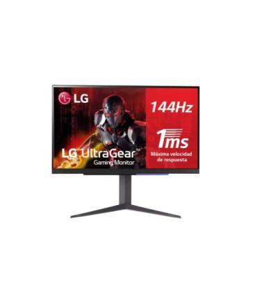 LG MONITOR (27GR93U-B) 27"/16:9/ULTRA GEAR GAMING/4K 3840 X 2160/IPS/1 MS/144 HZ/FREE SYNC/2X HDMI/DP/3X USB-A