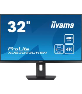 MONITOR IIYAMA 32" XUB3293UHSN-B5, IPS, 60HZ, 4 MS, HDMI, USB, USB-C, DISPLAYPORT, ALT, REG ALT, GIRO, INCL