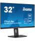 MONITOR IIYAMA 32" XUB3293UHSN-B5, IPS, 60HZ, 4 MS, HDMI, USB, USB-C, DISPLAYPORT, ALT, REG ALT, GIRO, INCL