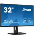 MONITOR IIYAMA 32" XB3288UHSU-B5, UHD, 60HZ, 3 MS, HDMI, USB, DISPLAYPORT, ALT, REG ALT, GIRO, INCL