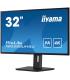 MONITOR IIYAMA 32" XB3288UHSU-B5, UHD, 60HZ, 3 MS, HDMI, USB, DISPLAYPORT, ALT, REG ALT, GIRO, INCL