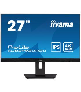 iiyama ProLite XUB2792UHSU-B5 pantalla para PC 68,6 cm (27") 3840 x 2160 Pixeles 4K Ultra HD LED Negro