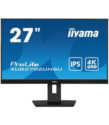 iiyama ProLite XUB2792UHSU-B5 pantalla para PC 68,6 cm (27") 3840 x 2160 Pixeles 4K Ultra HD LED Negro