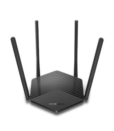 Mercusys MR60X router inalámbrico Gigabit Ethernet Doble banda (2,4 GHz / 5 GHz) Negro