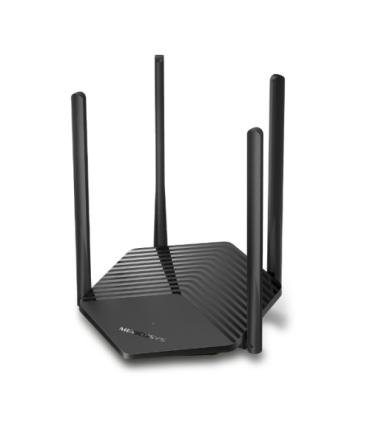 Mercusys MR60X router inalámbrico Gigabit Ethernet Doble banda (2,4 GHz / 5 GHz) Negro