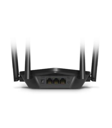 Mercusys MR60X router inalámbrico Gigabit Ethernet Doble banda (2,4 GHz / 5 GHz) Negro