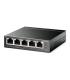 TP-Link TL-SG105PE switch Gestionado L2 Gigabit Ethernet (10/100/1000) Energía sobre Ethernet (PoE) Negro