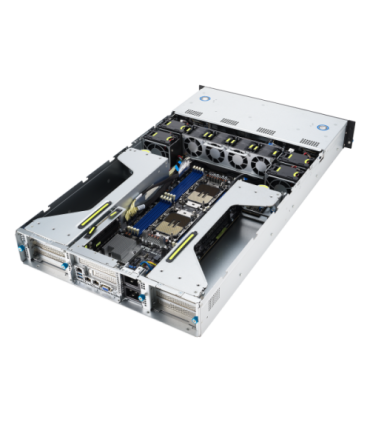 ASUS 90SF0251-M004X0 servidor barebone Intel C741 Bastidor (2U) Negro, Acero