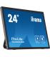 MONITOR IIYAMA 24" TACTIL T2455MSC-B1, IPS, 1920x1080, HDMI, DISPLAYPORT, 2 USB 3.0, ALTAVOCES, WEBCAM & MICROFONO