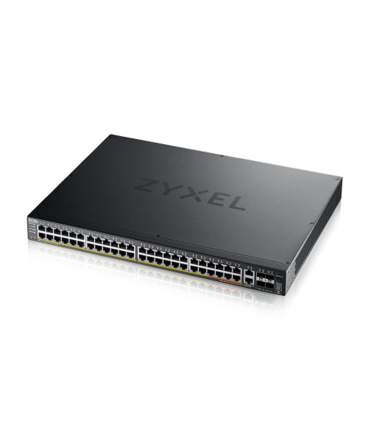 Zyxel XGS2220-54HP Gestionado L3 Gigabit Ethernet (10/100/1000) Energía sobre Ethernet (PoE