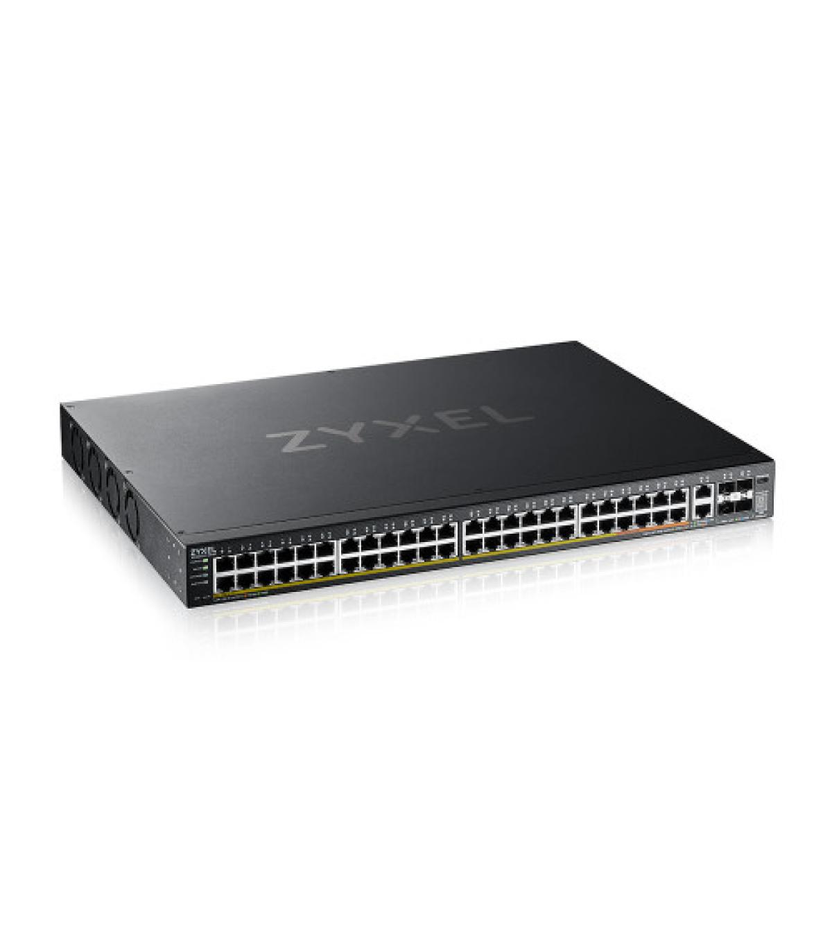 Zyxel XGS2220-54HP Gestionado L3 Gigabit Ethernet (10/100/1000) Energía sobre Ethernet (PoE