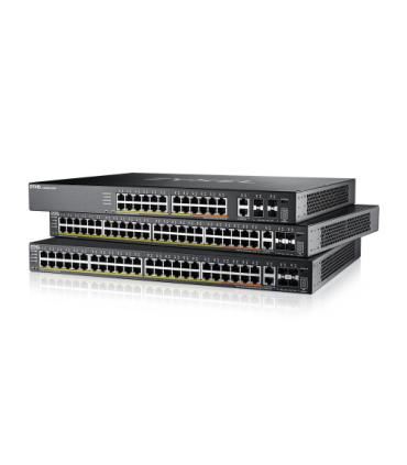 Zyxel XGS2220-30HP Gestionado L3 Gigabit Ethernet (10/100/1000) Energía sobre Ethernet (PoE) Negro