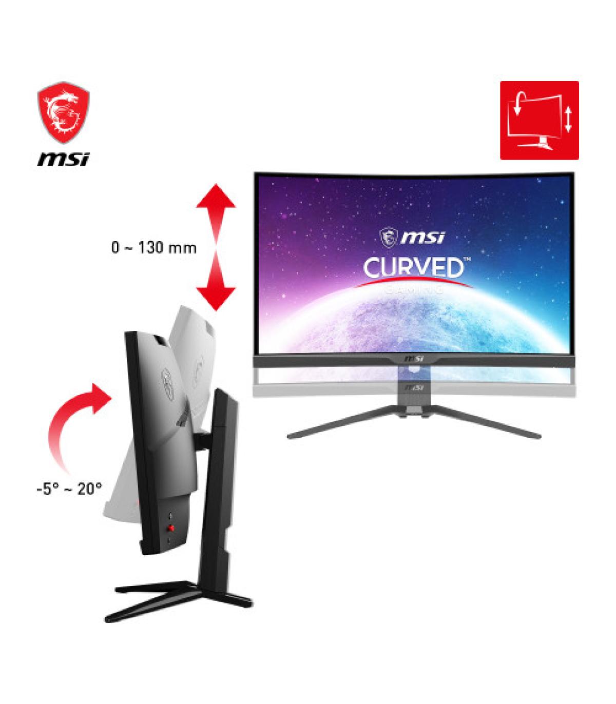 MSI MAG 275CQRF QD pantalla para PC 68,6 cm (27") 2560 x 1440 Pixeles Wide Quad HD Negro