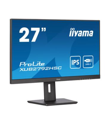 iiyama ProLite XUB2792HSC-B5 LED display 68,6 cm (27") 1920 x 1080 Pixeles Full HD Negro