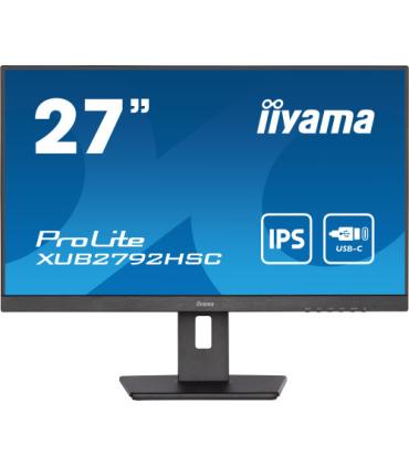 iiyama ProLite XUB2792HSC-B5 LED display 68,6 cm (27") 1920 x 1080 Pixeles Full HD Negro