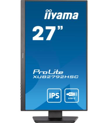 iiyama ProLite XUB2792HSC-B5 LED display 68,6 cm (27") 1920 x 1080 Pixeles Full HD Negro