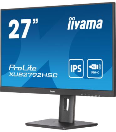 iiyama ProLite XUB2792HSC-B5 LED display 68,6 cm (27") 1920 x 1080 Pixeles Full HD Negro