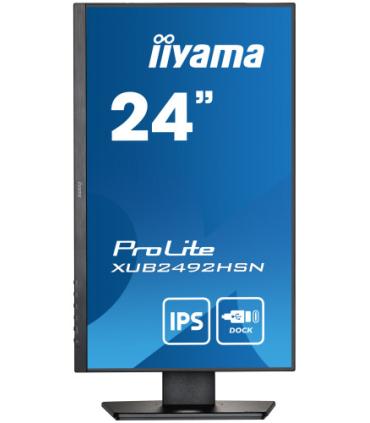 iiyama ProLite XUB2492HSN-B5 LED display 61 cm (24") 1920 x 1080 Pixeles Full HD Negro