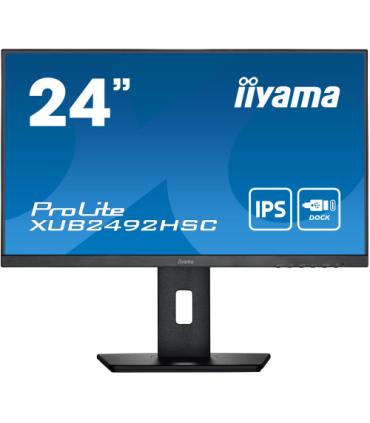 iiyama ProLite XUB2492HSC-B5 LED display 61 cm (24") 1920 x 1080 Pixeles Full HD Negro
