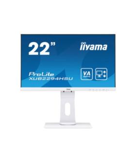 MONITOR IIYAMA 21,5" XUB2294HSU-W2, FHD, 75HZ, 4 MS, VGA, HDMI, DISPLAYPORT,ALT, REG ALT, GIRO, INCL
