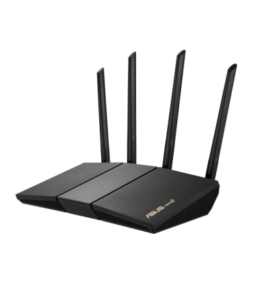ASUS RT-AX57 router inalámbrico Gigabit Ethernet Doble banda (2,4 GHz / 5 GHz) Negro