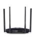 Mercusys MR80X router inalámbrico Gigabit Ethernet Doble banda (2,4 GHz / 5 GHz) Negro