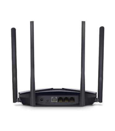 Mercusys MR80X router inalámbrico Gigabit Ethernet Doble banda (2,4 GHz / 5 GHz) Negro