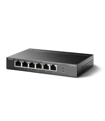 TP-Link TL-SF1006P switch No administrado Fast Ethernet (10/100) Energía sobre Ethernet (PoE) Negro