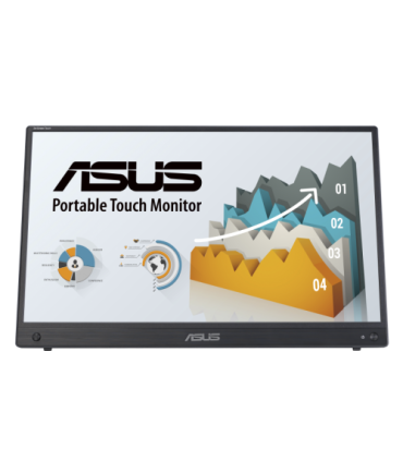 ASUS ZenScreen MB16AHT 39,6 cm (15.6") 1920 x 1080 Pixeles Full HD Pantalla táctil Negro