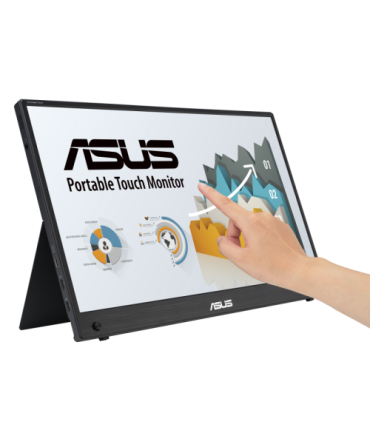 ASUS ZenScreen MB16AHT 39,6 cm (15.6") 1920 x 1080 Pixeles Full HD Pantalla táctil Negro