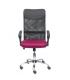 SILLA GONTAR RESPALDO MALLA NEGRO ASIENTO GRANATE PIQUERAS Y CRESPO 31BM8403D933CRRP