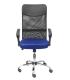 SILLA GONTAR RESPALDO MALLA NEGRO ASIENTO AZUL PIQUERAS Y CRESPO 31BM8403D229CRRP