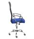 SILLA GONTAR RESPALDO MALLA NEGRO ASIENTO AZUL PIQUERAS Y CRESPO 31BM8403D229CRRP