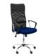 SILLA GONTAR RESPALDO MALLA NEGRO ASIENTO AZUL PIQUERAS Y CRESPO 31BM8403D229CRRP
