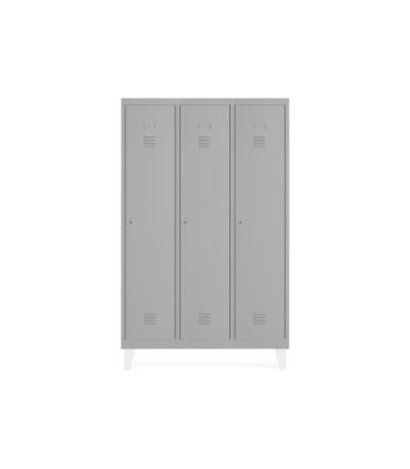 TAQUILLA 300 3 MODULOS 1 PUERTA 180x900x50CM RAL7035 ROCADA T303M1P7035-7035