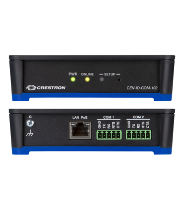 CRESTRON WIRED ETHERNET MODULE WITH 2 COM PORTS (CEN-IO-COM-102) 6507959