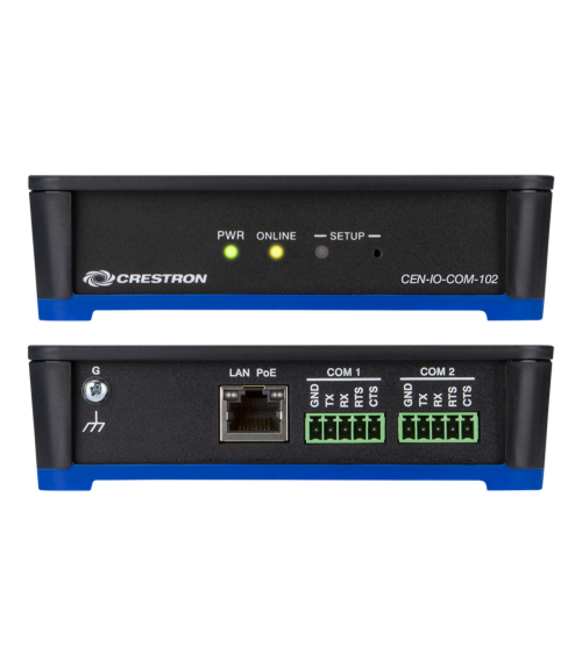 CRESTRON WIRED ETHERNET MODULE WITH 2 COM PORTS (CEN-IO-COM-102) 6507959