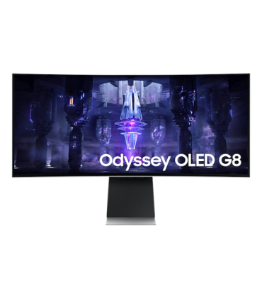 Samsung Odyssey Neo G8 LS34BG850SUXEN pantalla para PC 86,4 cm (34") 3440 x 1440 Pixeles UltraWide Quad HD OLED Plata
