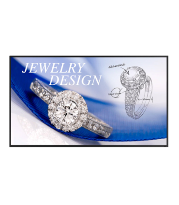 Benq 9H.F7GPT.RA2 pantalla de señalización 109,2 cm (43") 400 cd / m² 4K Ultra HD Negro