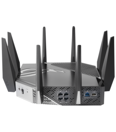 ASUS GT-AXE11000 router inalámbrico Gigabit Ethernet Tribanda (2.4 GHz / 5 GHz / 6 GHz) Negro