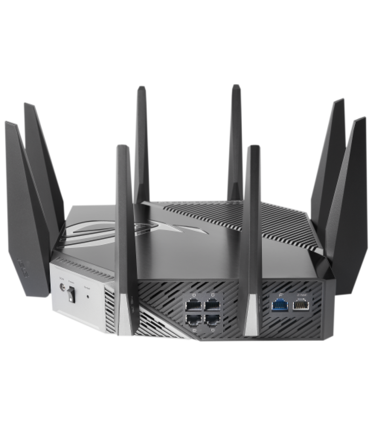 ASUS GT-AXE11000 router inalámbrico Gigabit Ethernet Tribanda (2.4 GHz / 5 GHz / 6 GHz) Negro