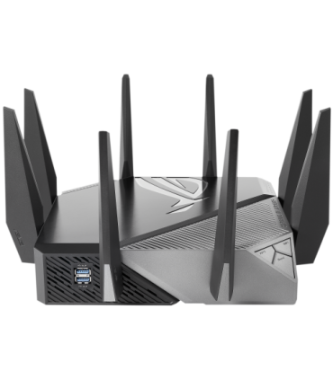 ASUS GT-AXE11000 router inalámbrico Gigabit Ethernet Tribanda (2.4 GHz / 5 GHz / 6 GHz) Negro