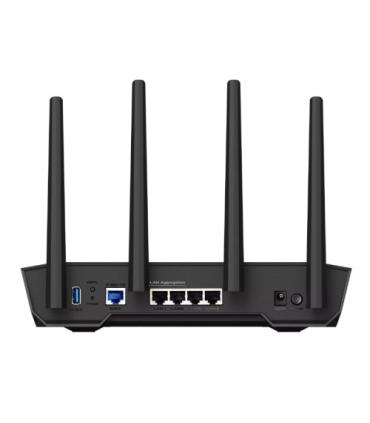 ASUS TUF-AX4200 AiMesh router inalámbrico Gigabit Ethernet Doble banda (2,4 GHz / 5 GHz) Negro