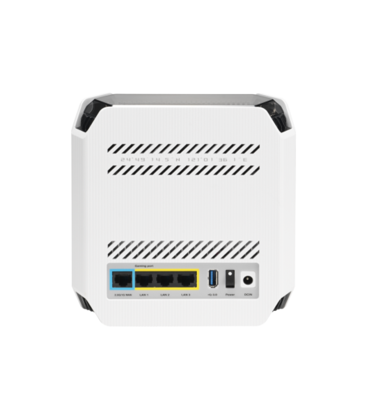 ASUS ROG Rapture GT6 Tribanda (2,4 GHz/5 GHz/5 GHz) Wi-Fi 6 (802.11ax) Blanco 4 Interno