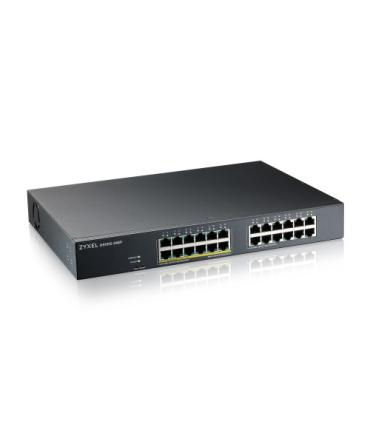 ZYZEL ZYXEL GS1915-24EP, 24-PORT GBE, 12 PORT POE, 130 WATT 802.3AT, RACKMOUNT Y DESKTOP, SIN VENTILADOR, SMART HYBRID MODE SWIT