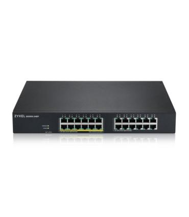 ZYZEL ZYXEL GS1915-24EP, 24-PORT GBE, 12 PORT POE, 130 WATT 802.3AT, RACKMOUNT Y DESKTOP, SIN VENTILADOR, SMART HYBRID MODE SWIT